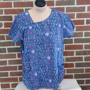 UA scrubs scrub top pit to pit 24in